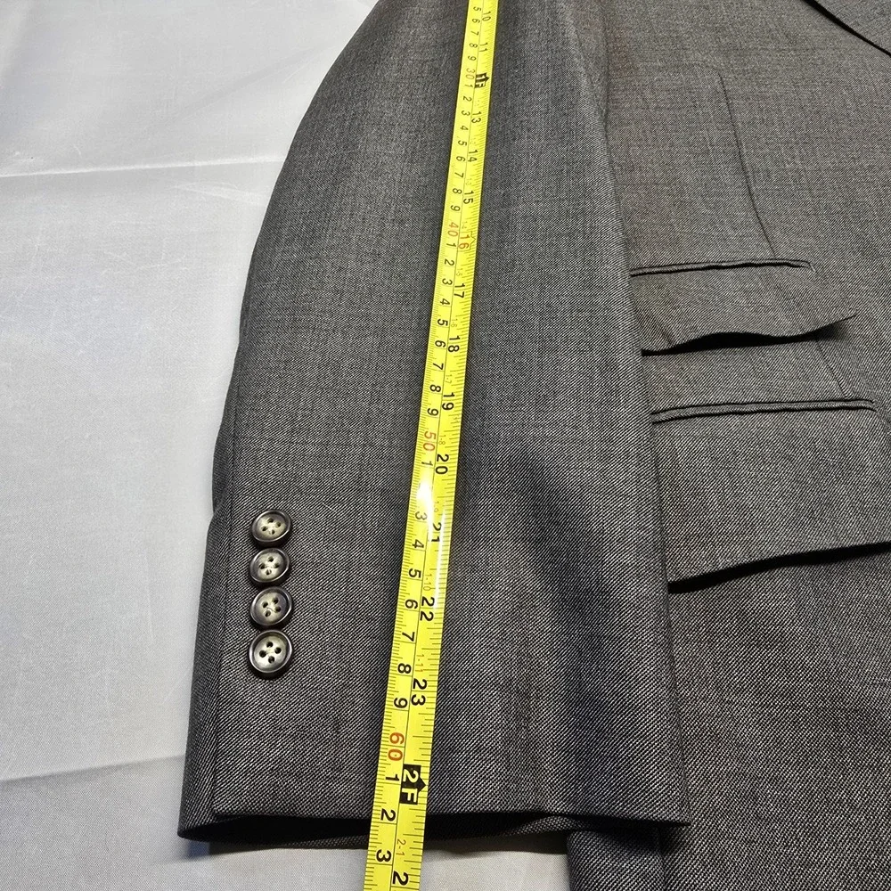 Sartoria Tosi Super 150's 100% Wool Blazer 46L Men Made In‎ Italy